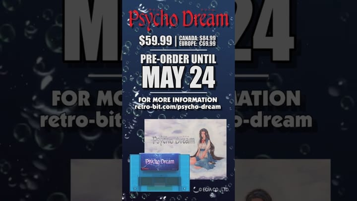 Thumbnail for: Psycho Dream - Announcement Trailer