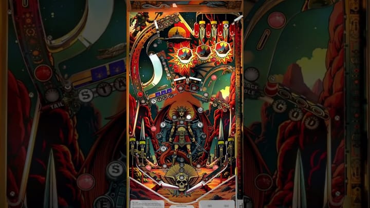 Thumbnail for: 🌌✨ Star God EM+ (May 7) – Cosmic Retro Pinball Adventure Hits Legends Pinball ⚡🪐