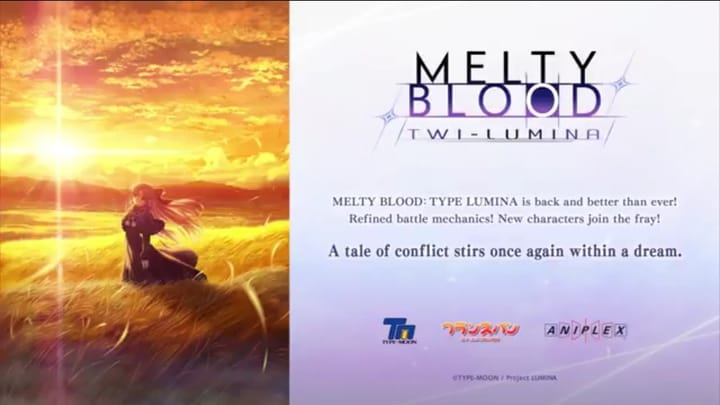 French-Bread just announced Melty Blood: Twi-Lumina for 2027