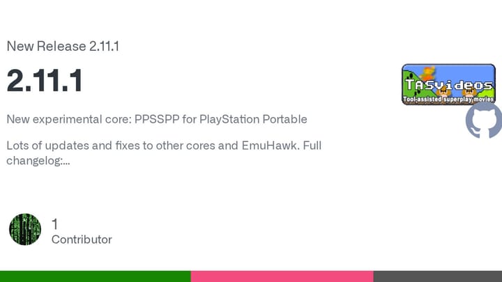 Featured image for BizHawk 2.11.1 release on GitHub