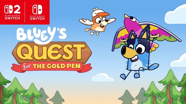 Bluey's Quest for the Gold Pen is coming to consoles with a story by Joe Brumm