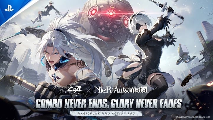 Thumbnail for: Crystal of Atlan X NieR:Automata Launch Trailer | PS5 Games