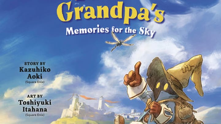Final Fantasy IX Picture Book: Vivi and Grandpa's Memories for the Sky cover art