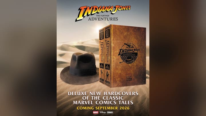 Marvel is reprinting its 1980s Indiana Jones comics in two massive hardcovers