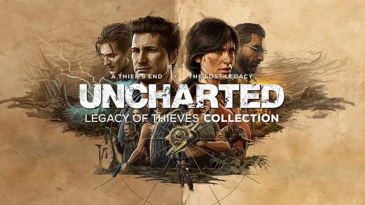 Uncharted 4 10th Anniversary promotional art