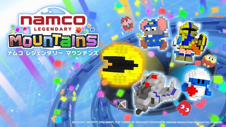 YouTube thumbnail for 『NAMCO LEGENDARY Mountains』公式PV