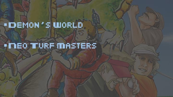 Retro Game Club: Demon's World, Neo Turf Masters