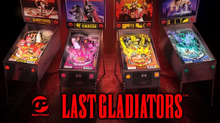 Digital Pinball: Last Gladiators capsule art