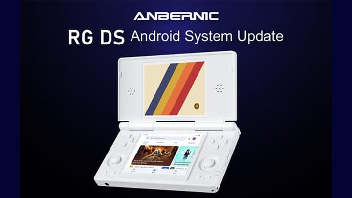 Featured image of the Anbernic RG DS handheld console