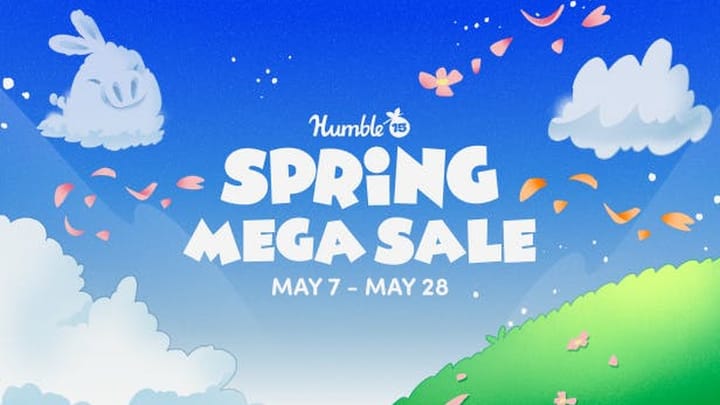 Humble Bundle Spring Mega Sale promotional artwork