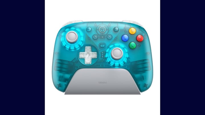 8BitDo Ultimate 2 Wireless Controller - Clear Blue