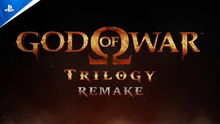YouTube thumbnail for God of War Trilogy Remake - Announcement Teaser | PS5 Games