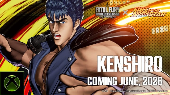 Thumbnail for: FATAL FURY: CotW × FIST OF THE NORTH STAR: HOKUTO NO KEN｜KENSHIRO