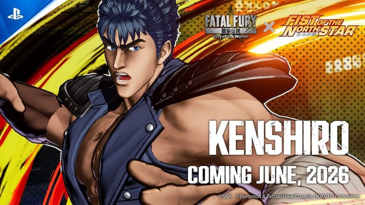 Thumbnail for: Fatal Fury: City of the Wolves - × Fist Of The North Star: Hokuto No Ken: Kenshiro | PS5 & PS4 Games
