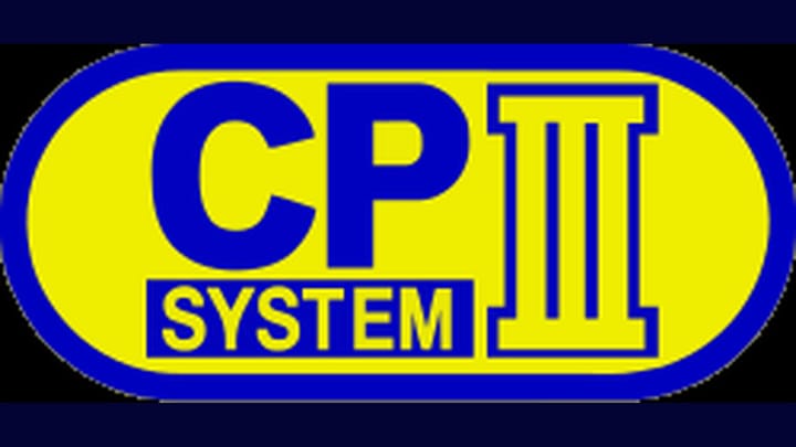 A diagram of the Capcom Play System III arcade board