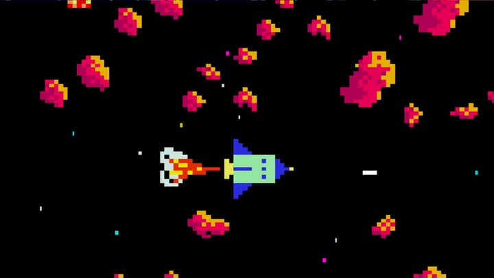 Arcade Archives 2 Moon Shuttle promotional artwork
