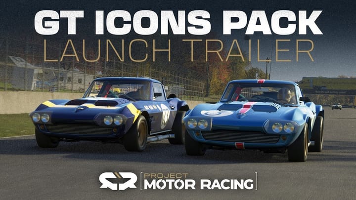 Thumbnail for: 『Project Motor Racing（プロジェクトモーターレーシング）』「GT Icons Pack」ローンチトレーラー