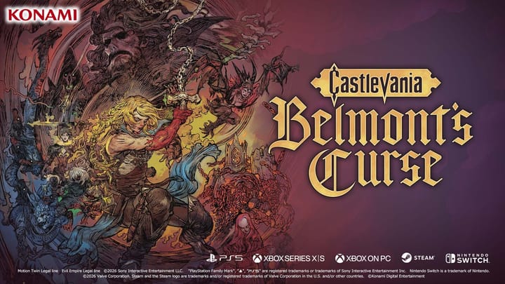 Rose Belmont wielding a glowing whip in Castlevania: Belmont's Curse