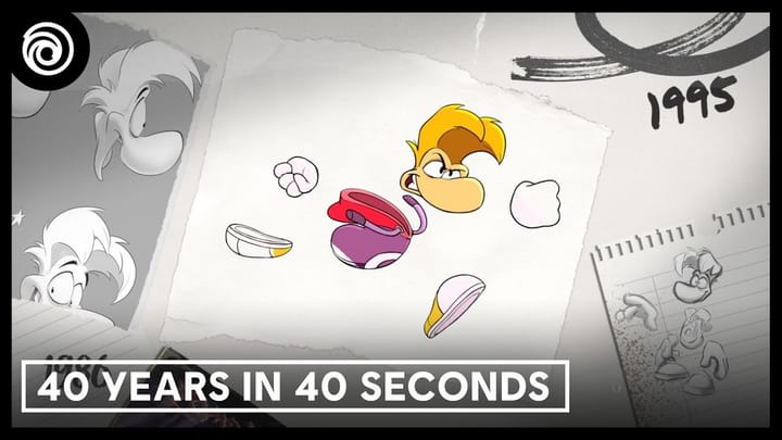 YouTube thumbnail for 40 years in 40 seconds