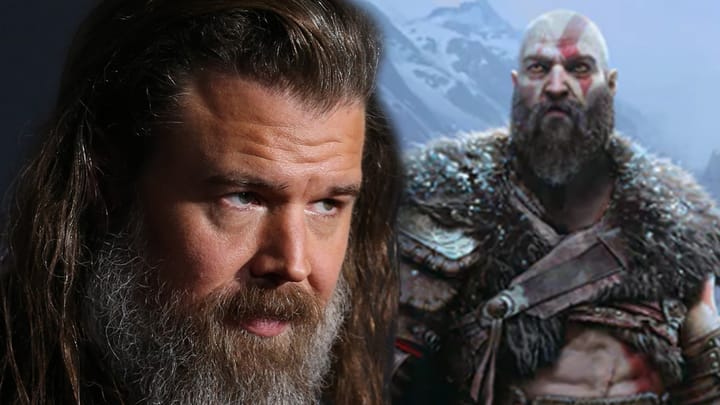 Ryan Hurst on set of the God of War live-action series