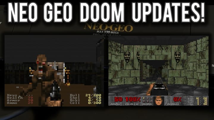 Thumbnail for: I was wrong. DOOM runs on everything, even Neo Geo!
