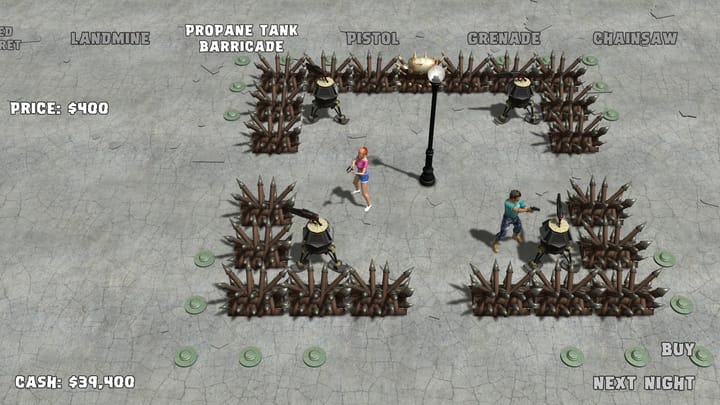 Yet Another Zombie Defense HD screenshot (Steam)