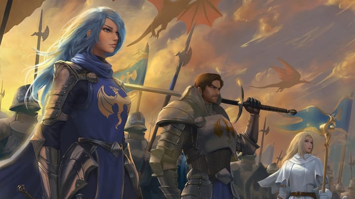 Key art for Symphony of War: The Nephilim Saga