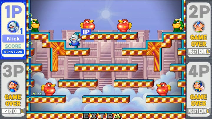Snow Bros. screenshot (Steam)