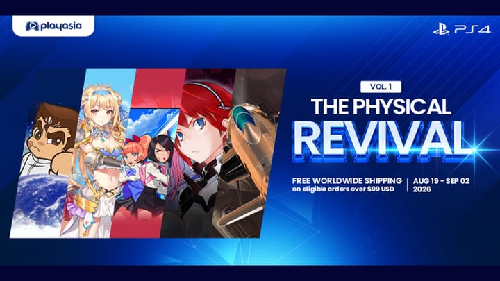Playasia The Physical Revival promotion banner