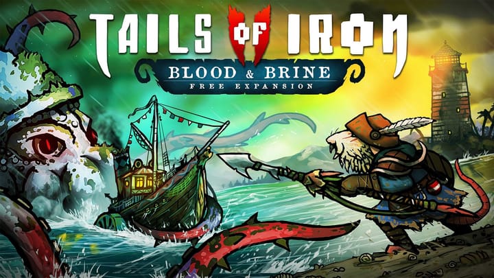 Tails of Iron 2: Blood & Brine free expansion key art