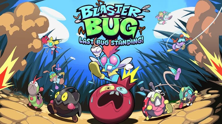 Blasterbug: Last Bug Standing! Steam capsule artwork