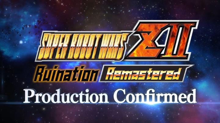 Official teaser graphic for Super Robot Wars Z II Ruination Remastered