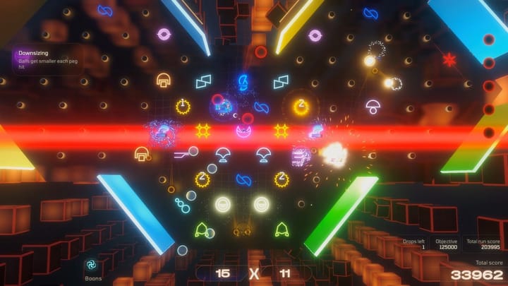 HYPERDROP: A Pachinko Roguelite screenshot (Steam)