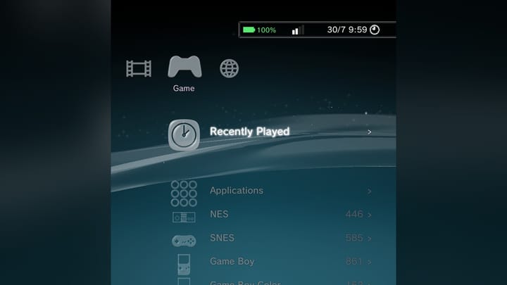 GammaOS Nano v1.4.1 adds PS3 XMB theming and better DS controls