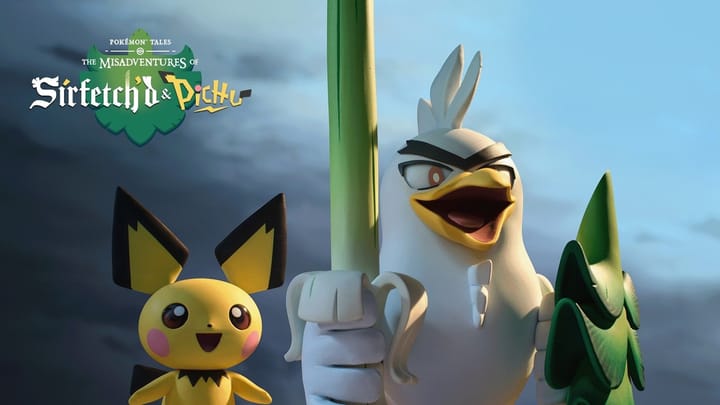 YouTube thumbnail for Pokémon Tales: The Misadventures of Sirfetch’d & Pichu | Teaser Trailer