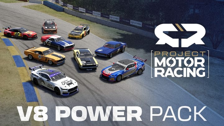 Thumbnail for: 『Project Motor Racing（プロジェクトモーターレーシング）』「V8 Power Pack」トレーラー