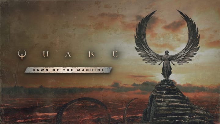 Quake 30th Anniversary Dawn of the Machine update key art