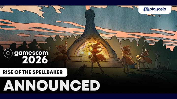 Rise of the Spellbaker key art showing a witch and magical baked goods