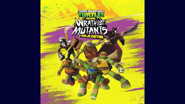 Teenage Mutant Ninja Turtles Arcade: Wrath of the Mutants - Ninja Edition key art