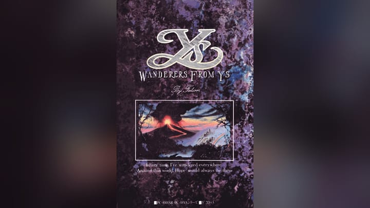 Official cover art for Ys III: Wanderers from Ys