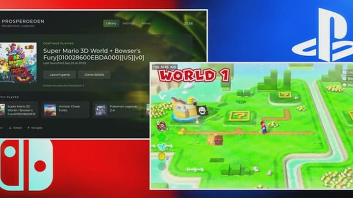 Featured image for: A native Nintendo Switch emulator is running on jailbroken PS5s