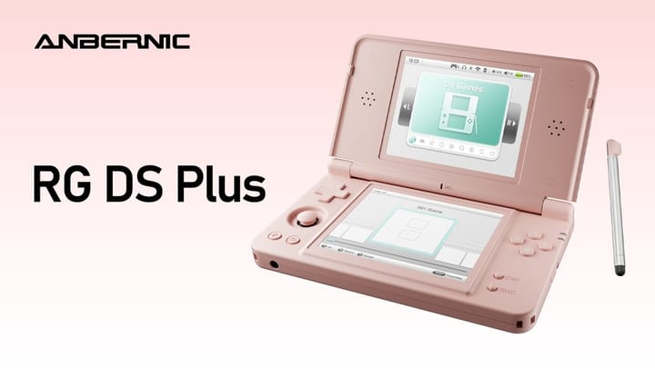 YouTube thumbnail for ANBERNIC RG DS Plus | Dual Screens, True Brilliance