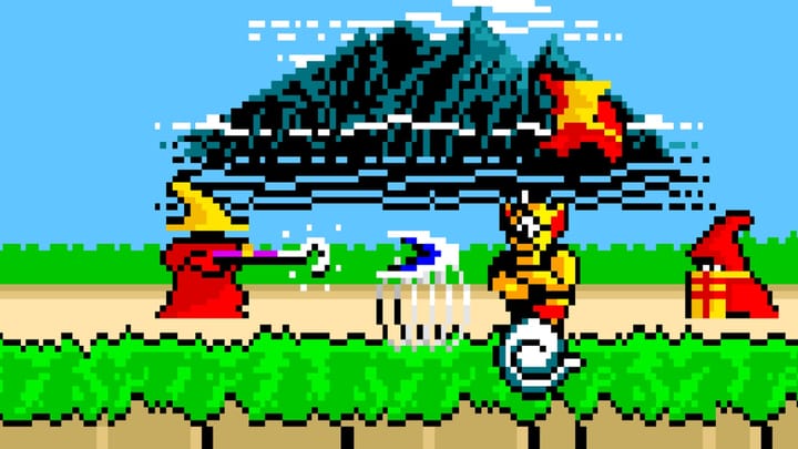 Arcade Archives 2 Wiz key visual featuring promotional arcade artwork