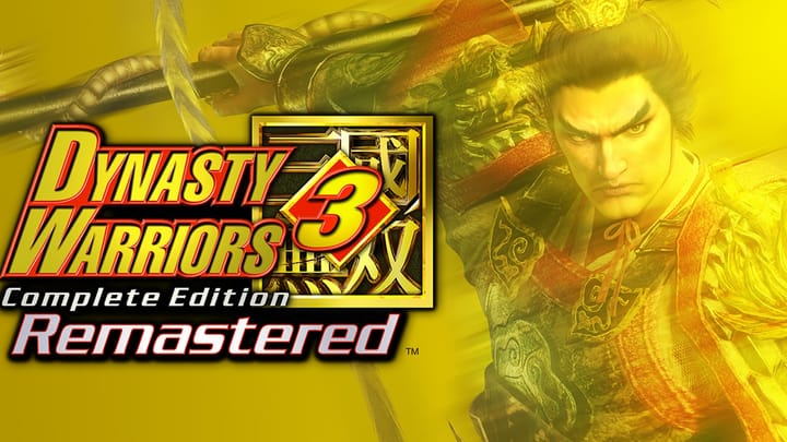Dynasty Warriors 3: Complete Edition Remastered key art banner