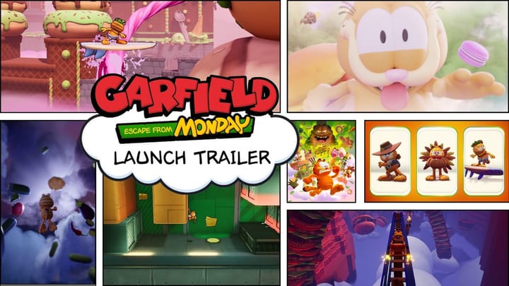 Thumbnail for: Garfield - Escape From Monday | Launch Trailer