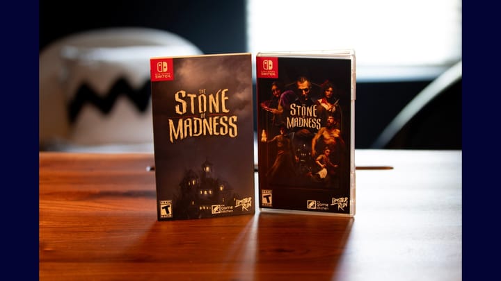 The Stone of Madness physical slipcover from Limited Run Games