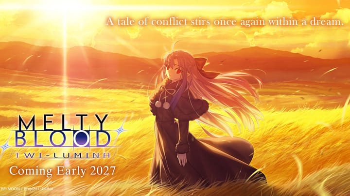 MELTY BLOOD: TWI-LUMINA official key art