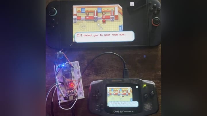 Modder builds an adapter to trade Pokémon from GBA to Switch 2