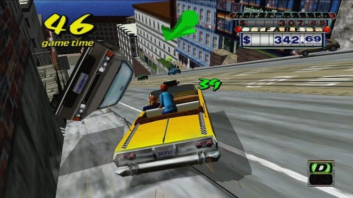 Crazy Taxi screenshot (IGDB)