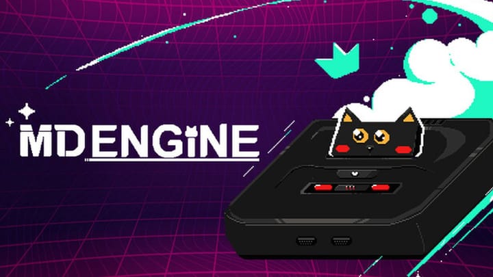 MD Engine banner capsule artwork
